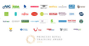 Princess Royal Training Awards 2016 recipients