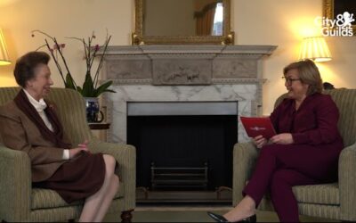 HRH The Princess Royal discusses the value of City & Guilds to society