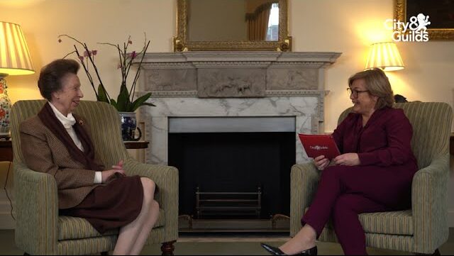 HRH The Princess Royal discusses the value of City & Guilds to society