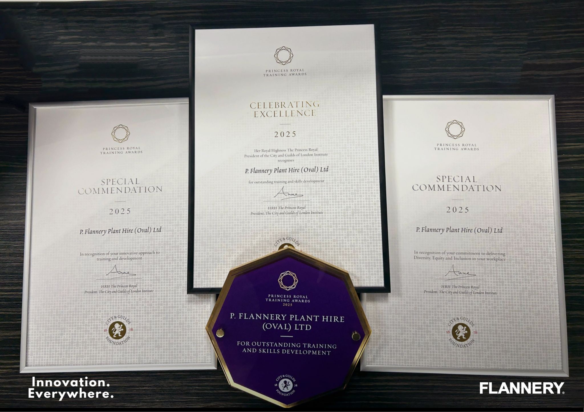 Flannery PRTA Certificates